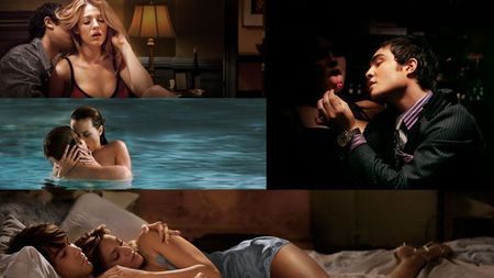 Kadry z serialu Plotkara