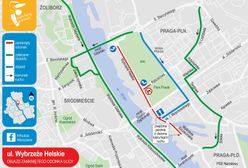 Warszawa. Zmiany na wybrzeżu, budowie metra i frezowanie. Weekendowe utrudnienia