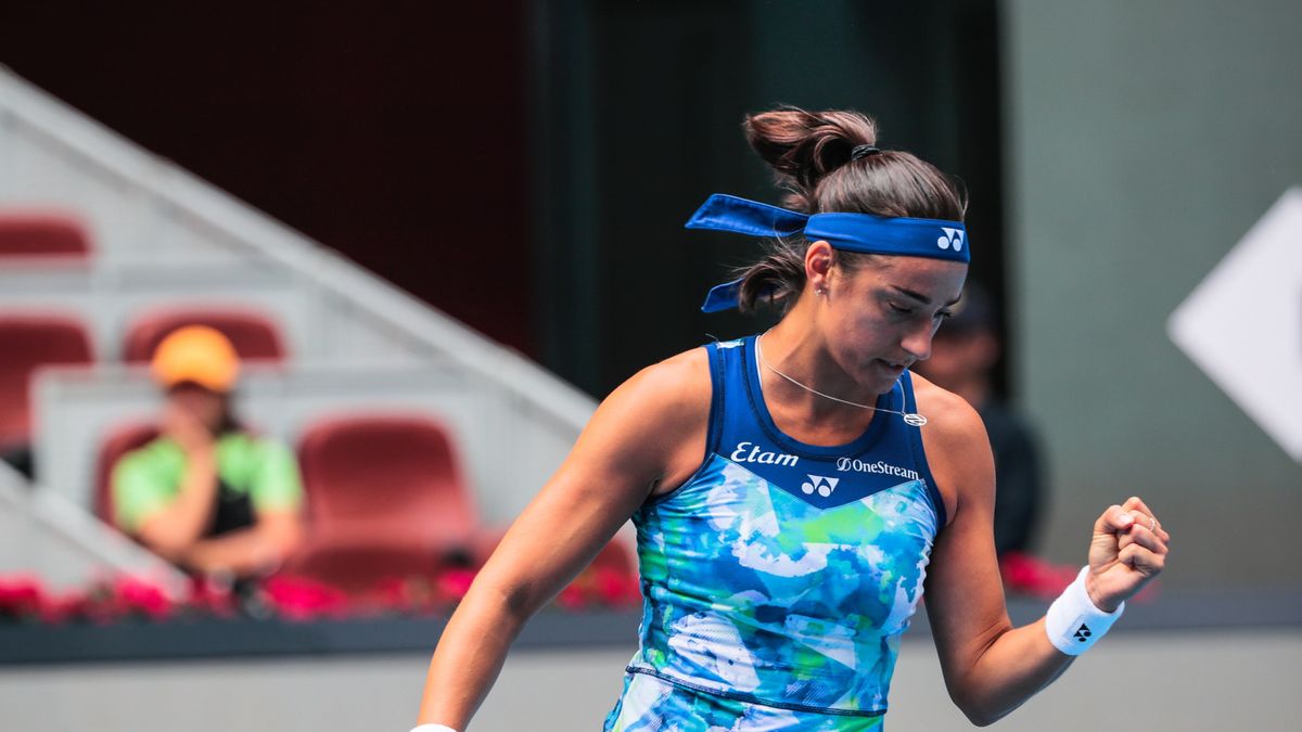 PAP/EPA / WU HAO  / Na zdjęciu: Caroline Garcia