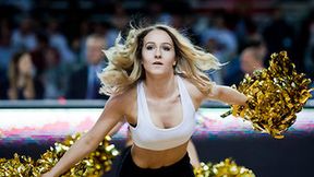 Cheerleaders Toruń w play-offs podczas meczu Polski Cukier Toruń - Rosa Radom (galeria)