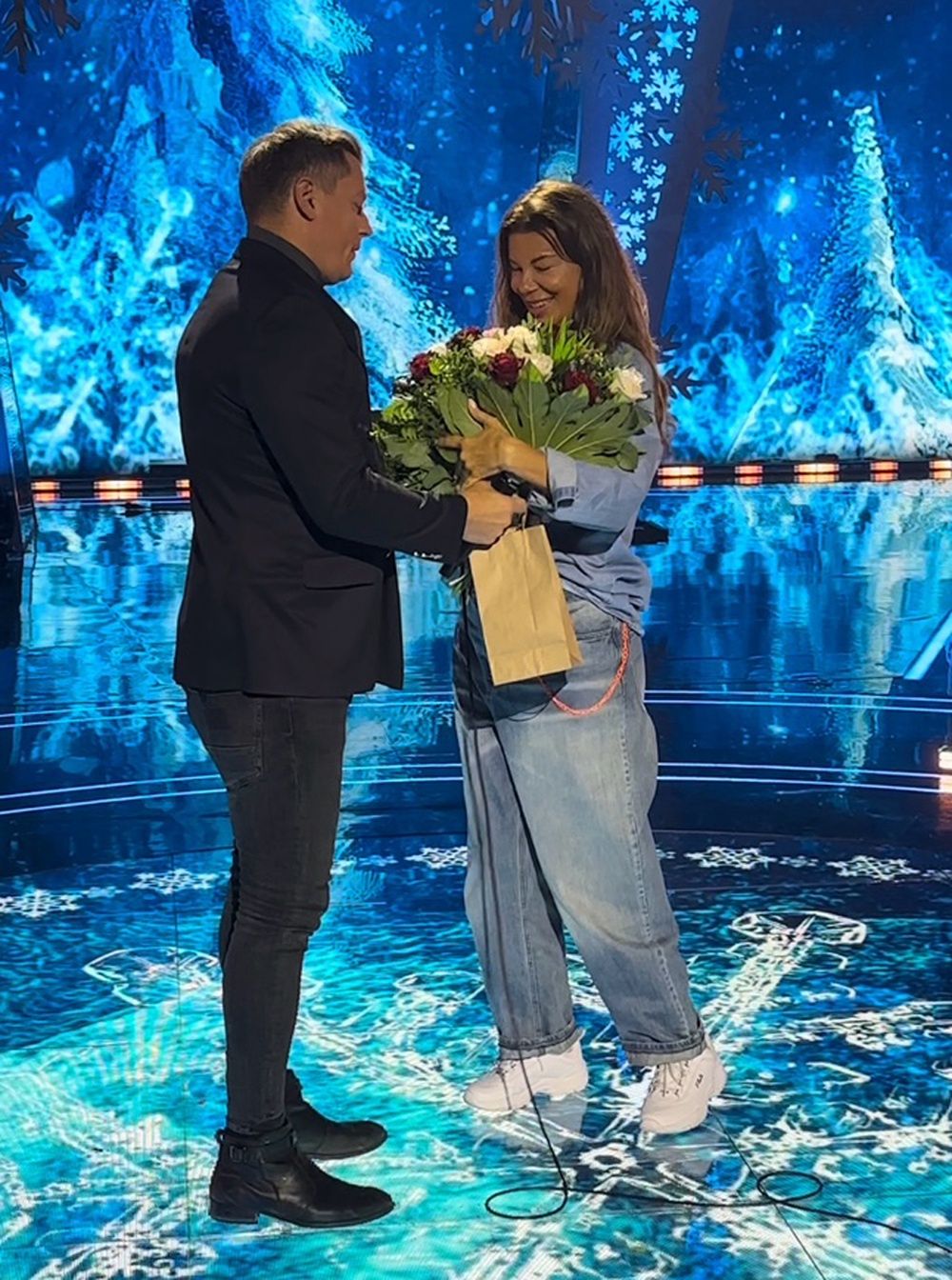 Edyta Górniak i Rafał Brzozowski wymieniają czułości na próbach
