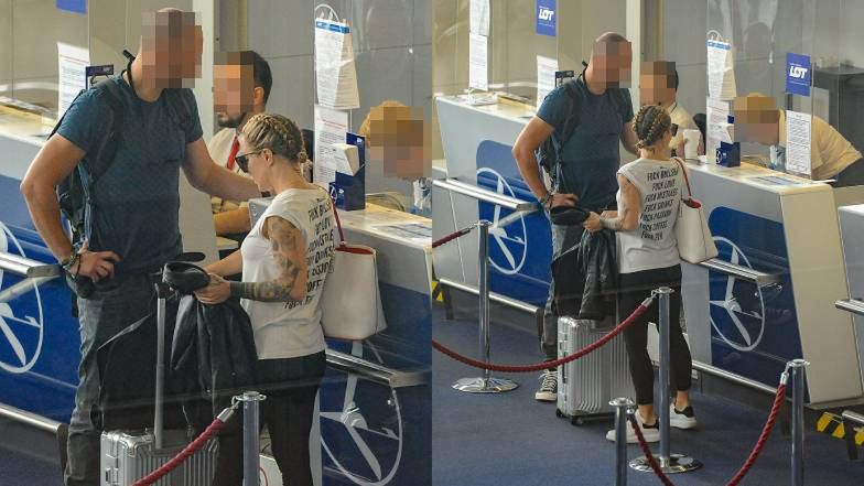 Blanka Lipińska z ukochanym