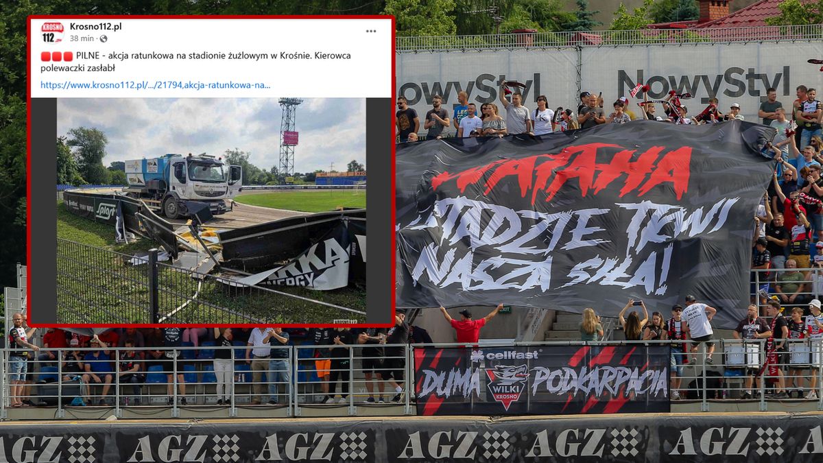 WP SportoweFakty / Michał Krupa / Na zdjęciu: stadion w Krośnie