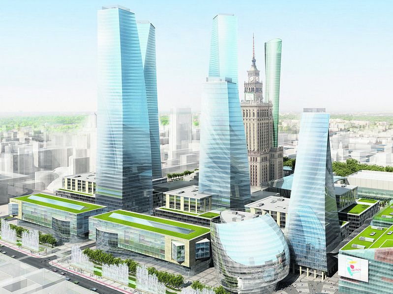 W centrum Warszawy powstaną nowe wieżowce