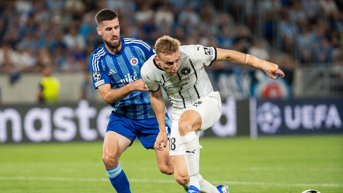 Zdjęcie okładkowe artykułu: PAP/EPA / Jakub Gavlak / Mecz eliminacji Ligi Mistrzów: Slovan Bratysława - FC Midtjylland