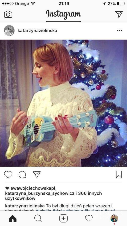 Kasia Zielińska - święta 2016, Wigilia zdjęcia