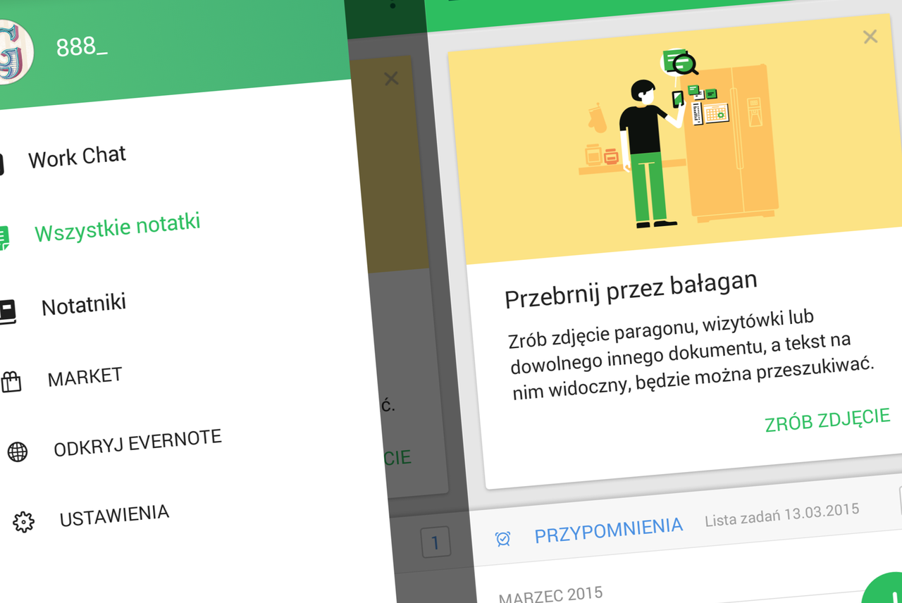 Evernote wprowadza Material Design. Tak powinien wyglądać mobilny notatnik