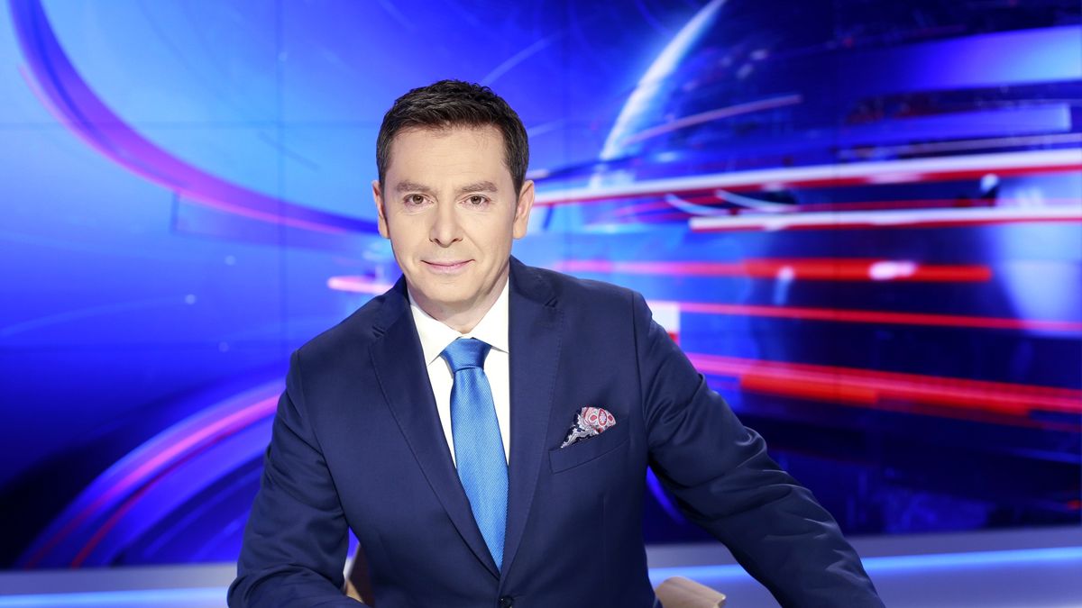 Michał Adamczyk to jedna z twarzy "Wiadomości" TVP