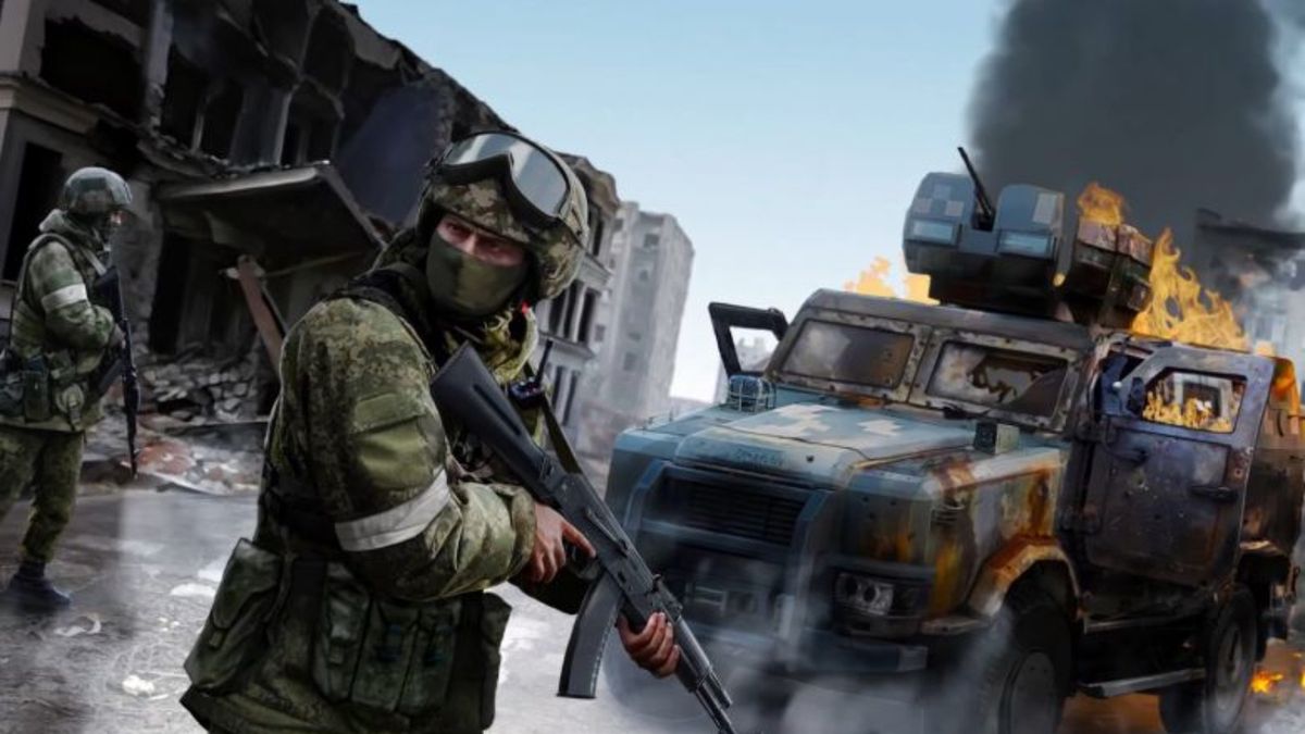 Propagandowa gra z Rosji "Squad 22: ZOV" o inwazji na Ukrainę