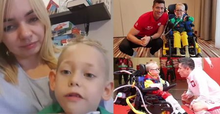 Mały Franek o Lewandowskim: "To mój kolega. Jest dla mnie bardzo miły!"