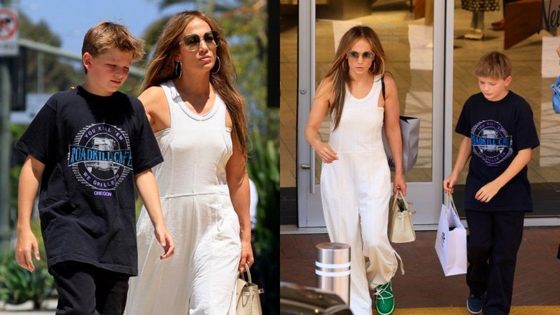 Jennifer Lopez spędziła wolny czas z pasierbem