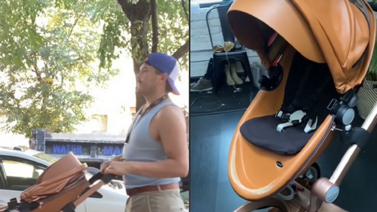 Zabrał z ulicy dziecięcy wózek. Zarobił 7 tys.