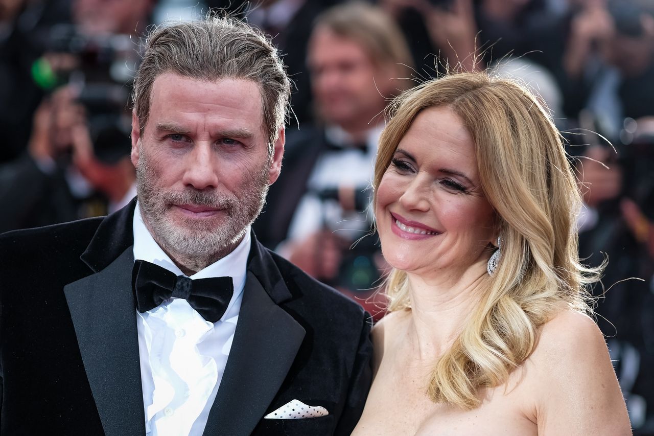 John Travolta z żoną, Kelly Preston