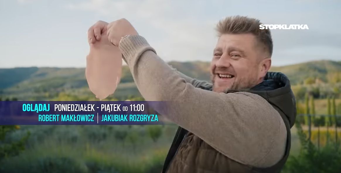 Tomasz Jakubiak w kampanii reklamowej Stopklatki