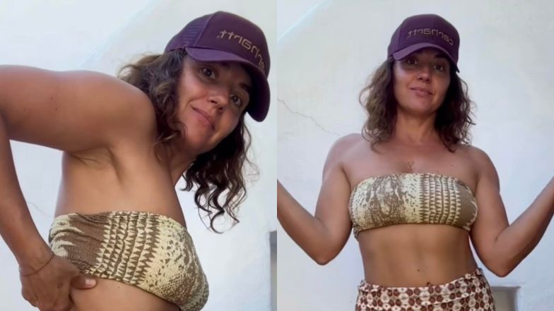 Naturalna żona Marcina Prokopa eksponuje ciało w bikini