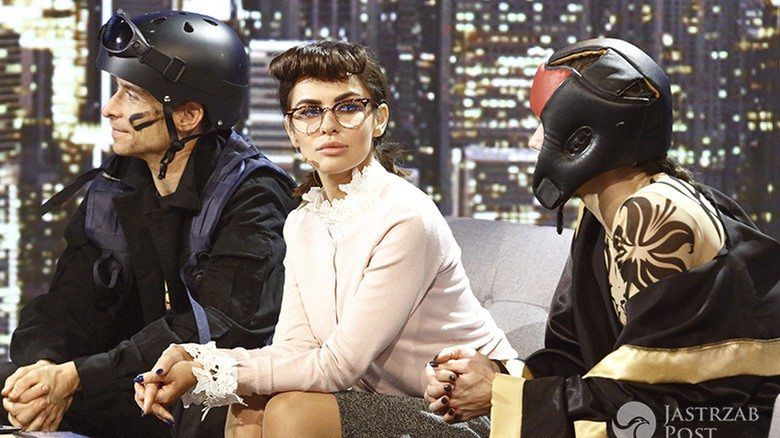 Natalia Siwiec na planie programu Mów mi mistrzu
