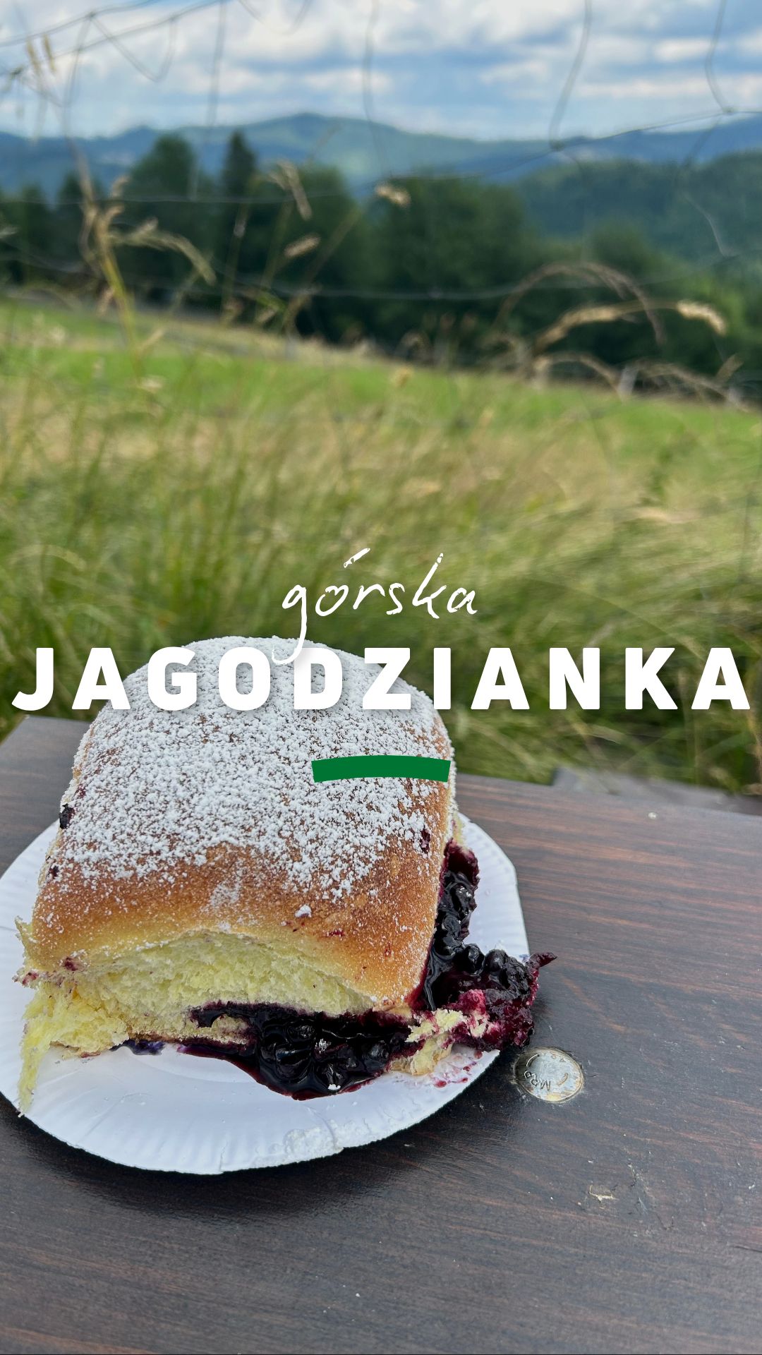 Hala Boracza poleca jagodzianki. Gigantyczna kolejka po słodkości