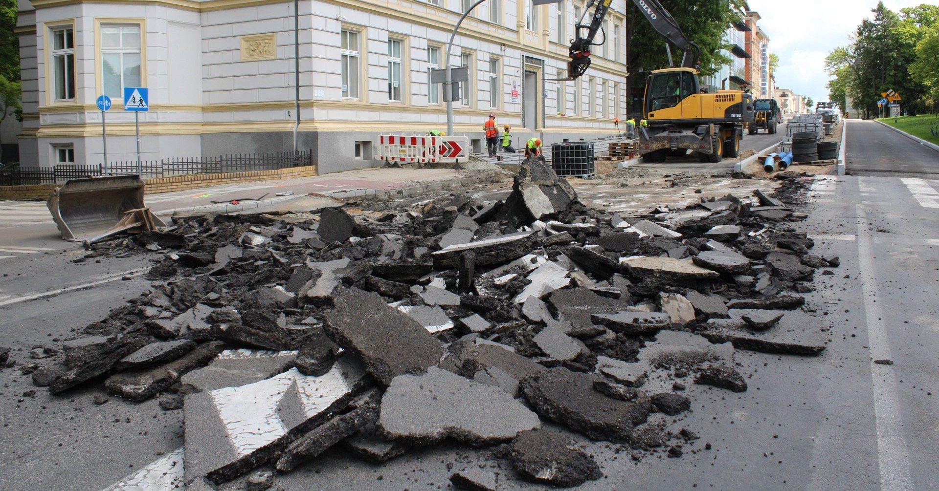 Kolejny etap przebudowy ulicy Zwycięstwa w Koszalinie