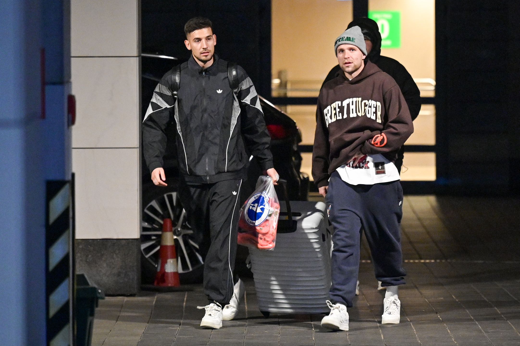 Polska kadra i ich goście po porażce ze Szkocją