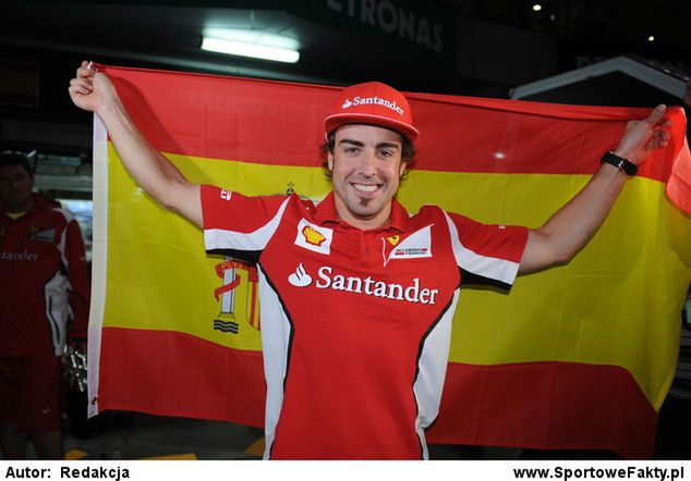 Alonso po zwycięstwie w Malezji