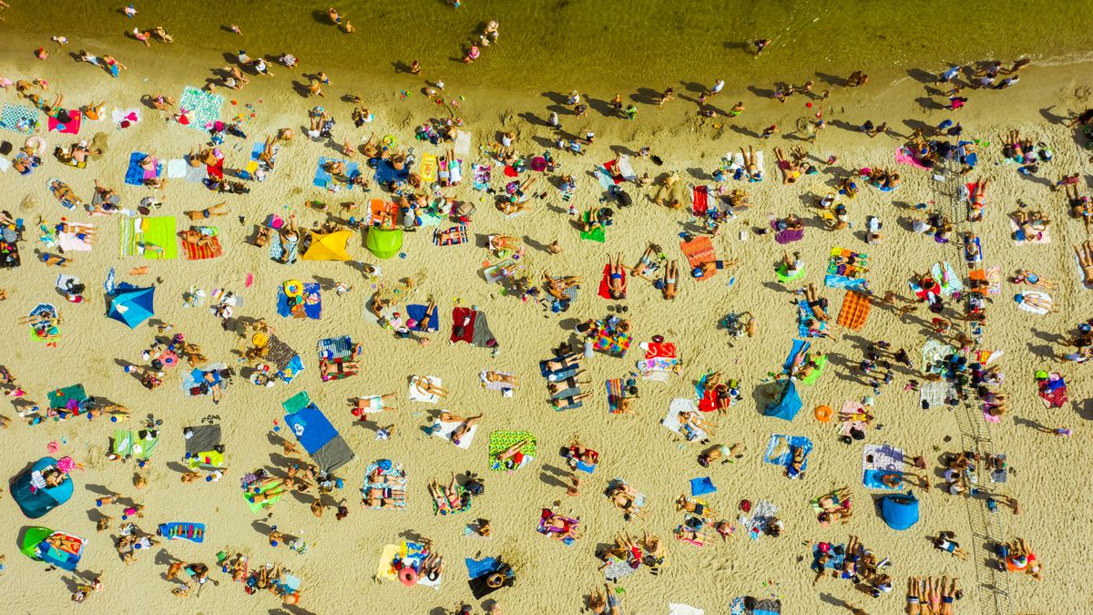 Wybrzeże Bałtyku staje się coraz bardziej oblegane