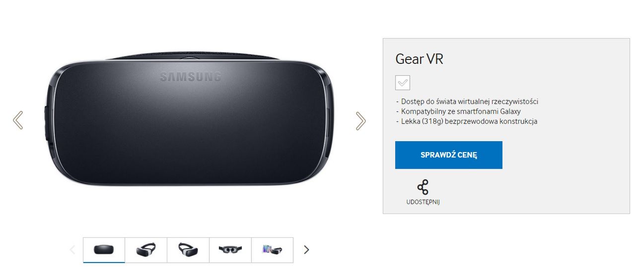 Samsung Gear VR: coraz bliżej premiery w Polsce! 2