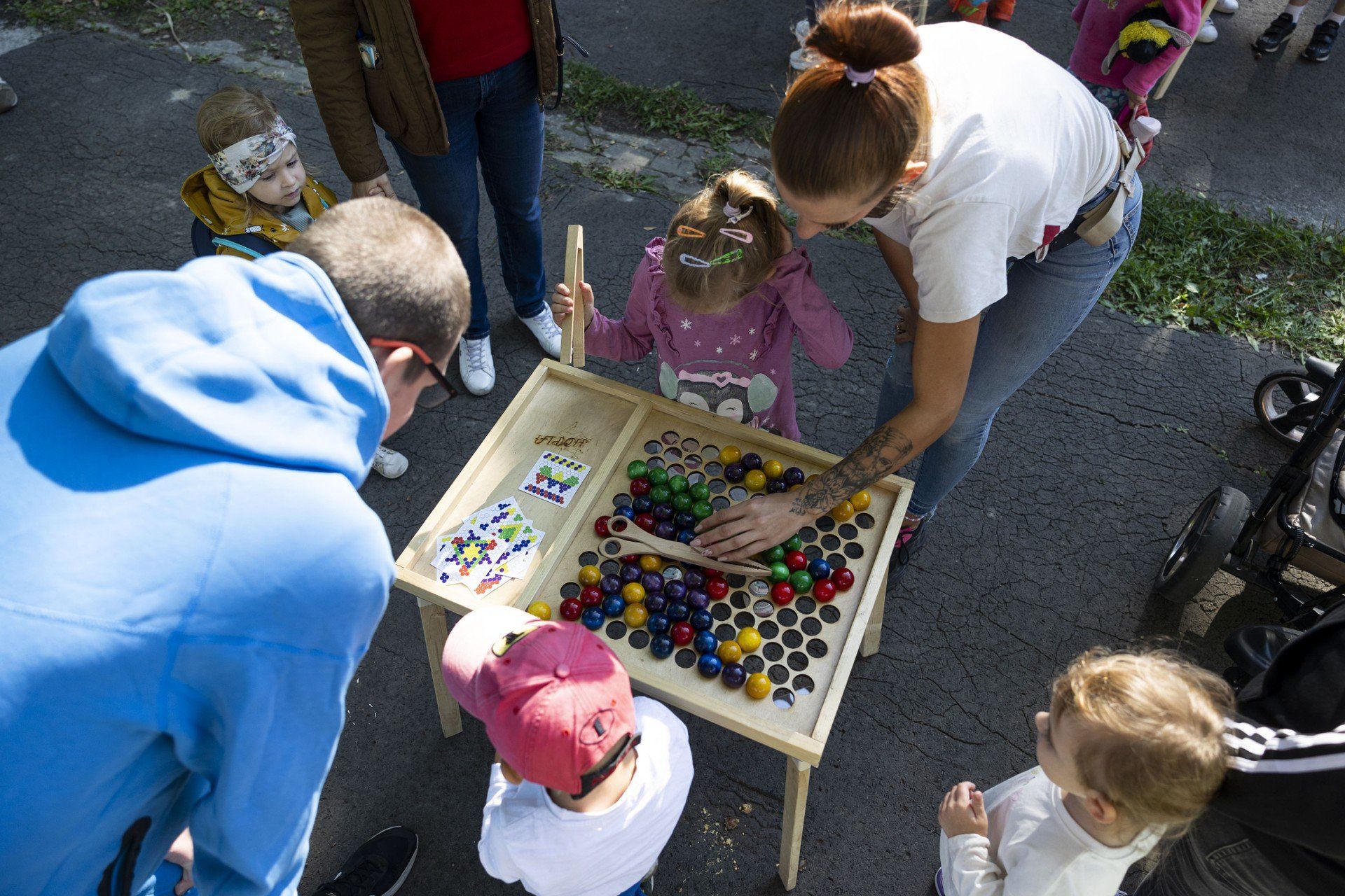 Piknik rodzinny w Parku Radzikowskiego