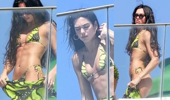 Dua Lipa w skąpym bikini wygrzewa się w Rio de Janeiro, prężąc KALORYFER. Pozazdrościć formy? (ZDJĘCIA)