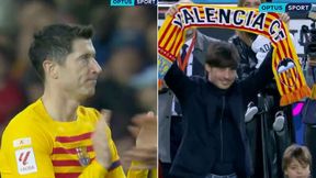 Lewandowski bił mu brawo. Wzruszające sceny przed meczem Barcelony