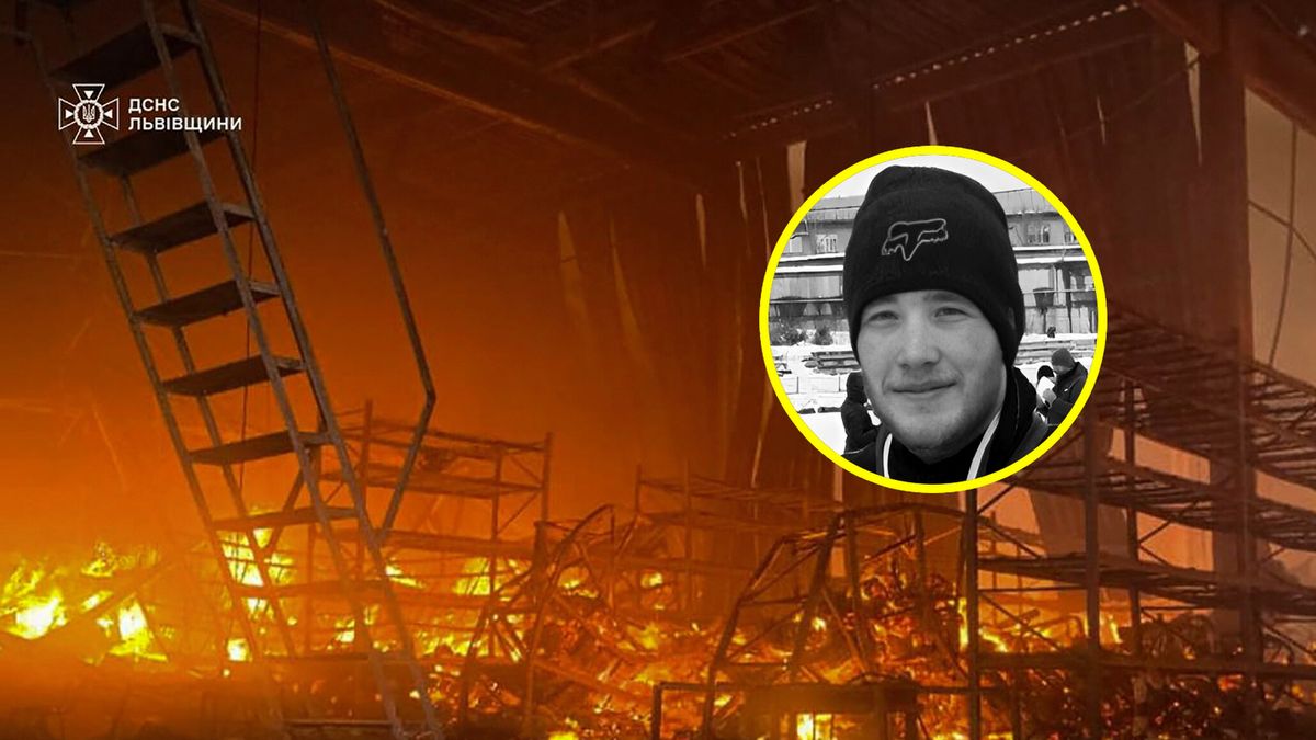 PAP/EPA / STATE EMERGENCY SERVICE  / Na zdjęciu: wojna w Ukrainie, w kółku Iwan Wołkow