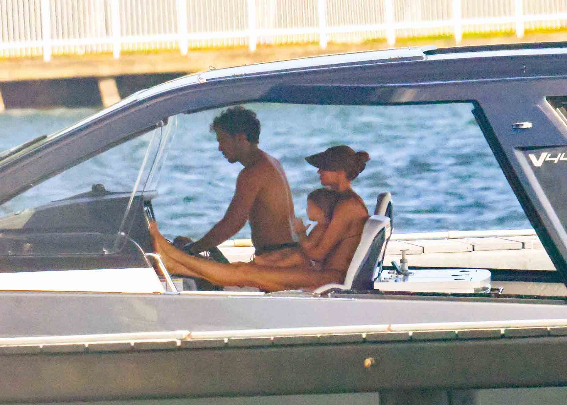 Gisele Bündchen z ukochanym i dzieckiem