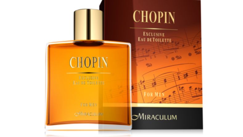 Chopin to woda toaletowa i płyn po goleniu produkowane przez firmę Miraculum.