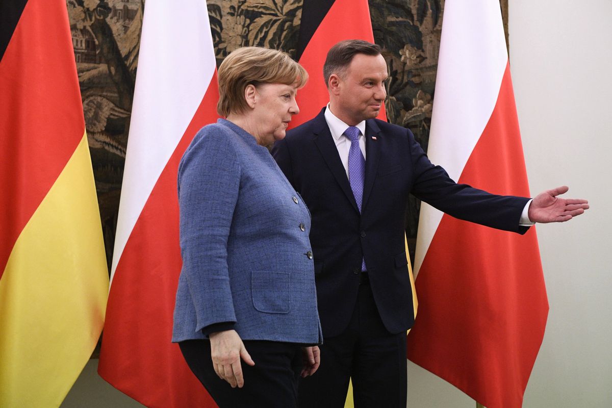 Andrzej Duda nie spotka się z kanclerz Niemiec Angelą Merkel podczas jej sobotniej wizyty w Polsce