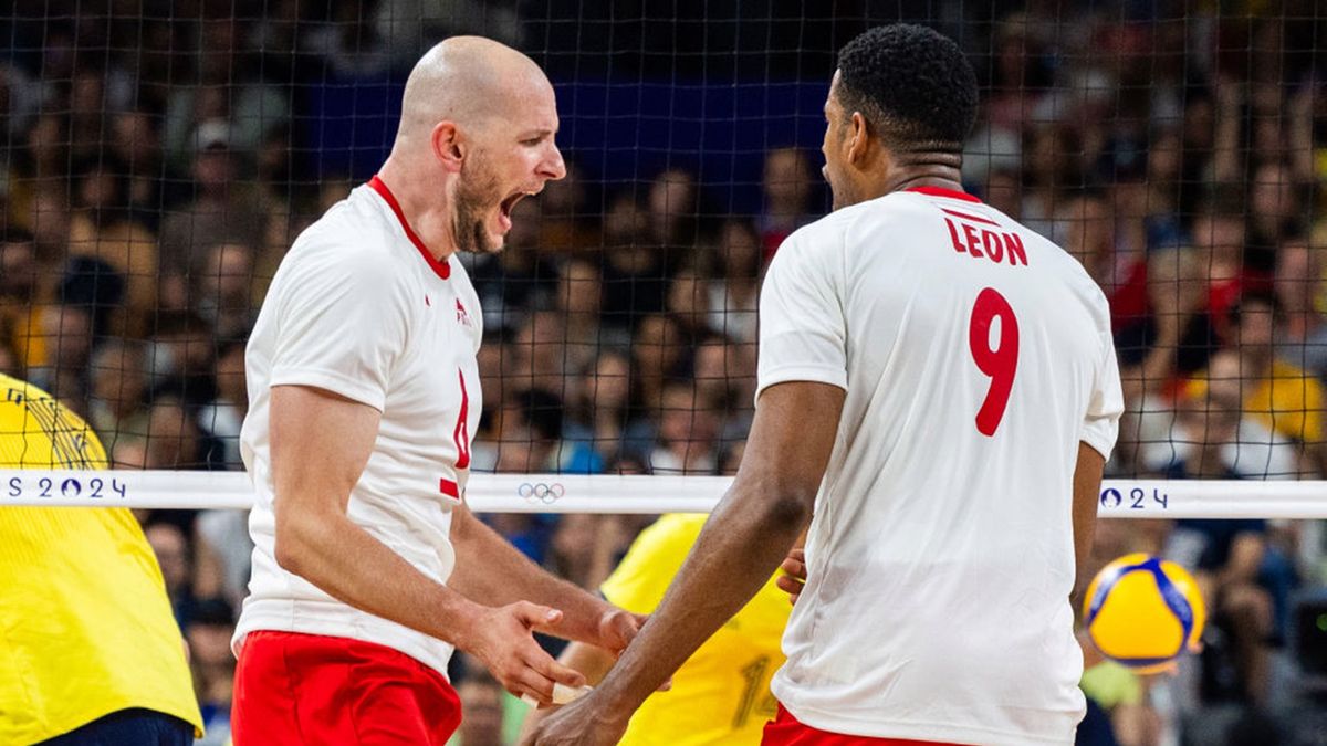 Getty Images / Andrzej Iwanczuk/NurPhoto / Na zdjęciu: Bartosz Kurek i Wilfredo Leon