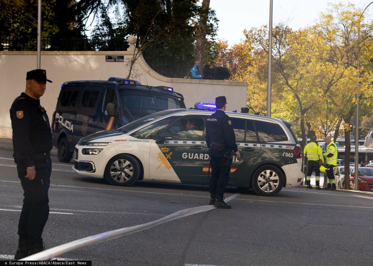 Paczka z bombą eksplodowała na terenie ambasady Ukrainy w Madrycie. 