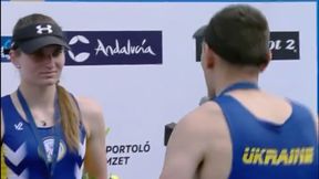 Ukrainiec przejął mikrofon na podium. Nikt nie spodziewał się tego, co zrobił po chwili