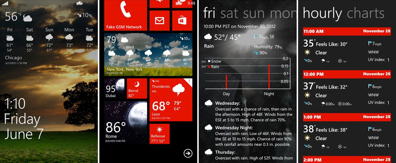 Amazing Weather HD - najlepsza pogodynka na Windows Phone za darmo do jutra [Aktualizacja]