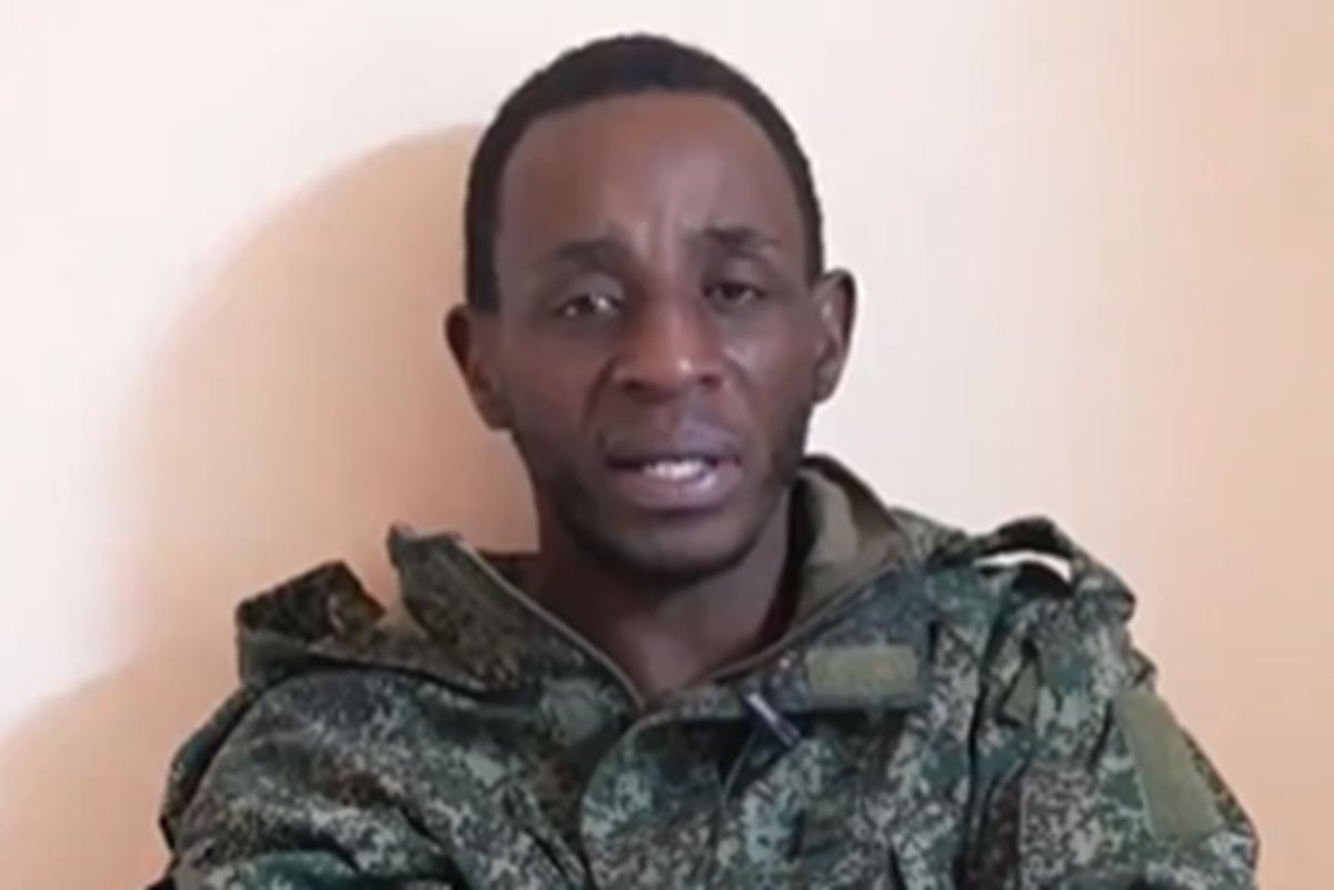 Pochodzi z Ugandy. Walczył dla Rosjan