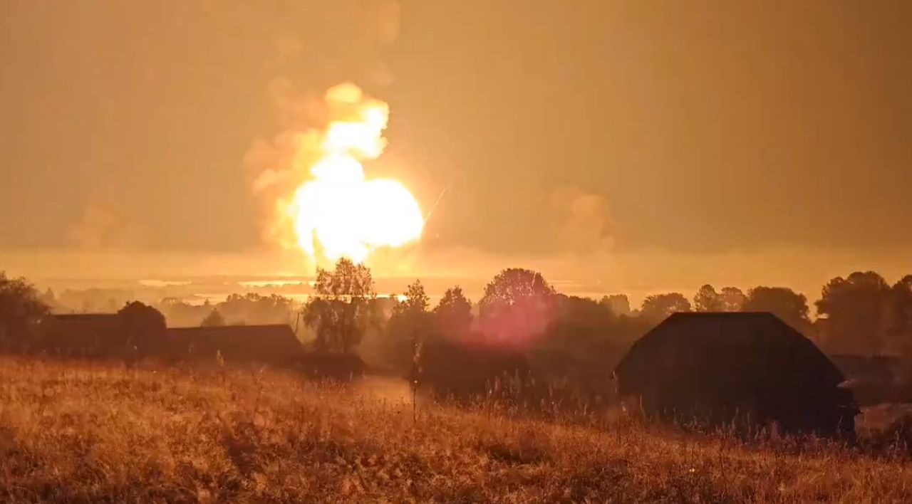 Ukraine's missile strike on Russian depot sparks significant tremors