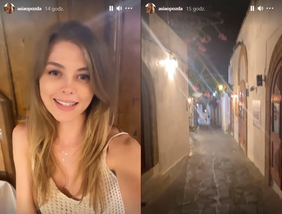 Joanna Opozda i Antoni Królikowski na wakacjach w Grecji
