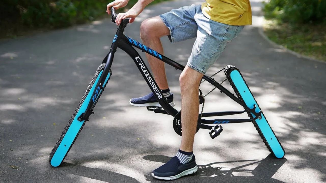 A bike without wheels