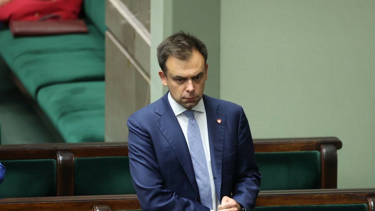 Minister finansów Andrzej Domański