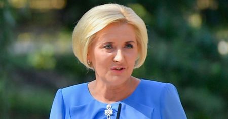 Tak się ubrała na obchody 3 maja. Agata Duda postawiła na jasne barwy