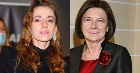 Poszła pod Pałac Prezydencki. Nagrano, jak oddaje hołd Kaczyńskiej