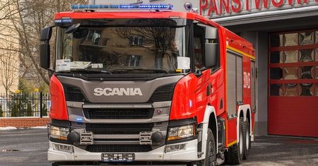 JRG 1 Lublin z nowym ciężkim samochodem ratowniczo-gaśniczym