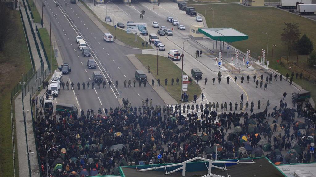 Napięcie na granicy polsko-białoruskiej 