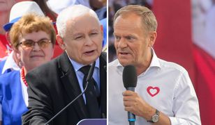 Kaczyński atakuje Tuska. Wspomniał o ośmiu gwiazdach