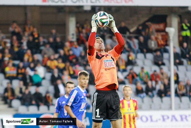 Jakub Szmatuła (na zdjęciu) oraz Dobrivoj Rusov mogą nie zagrać z PGE GKS-em