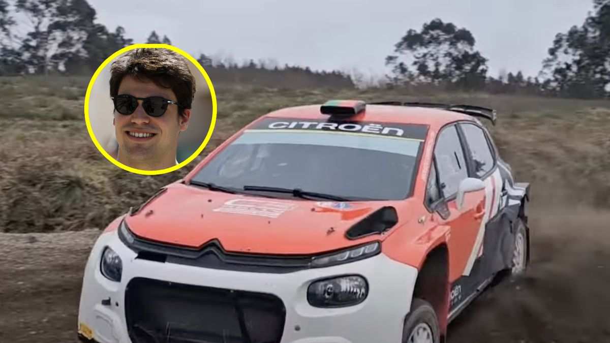 YouTube / Leandro Lemos Motorsport / Aston Martin / Na zdjęciu: Lance Stroll podczas testowania rajdówki