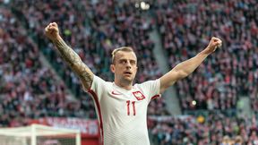 Po meczu kadry Szpilka spotkał się z Grosickim. Bokser aż dostał rumieńców